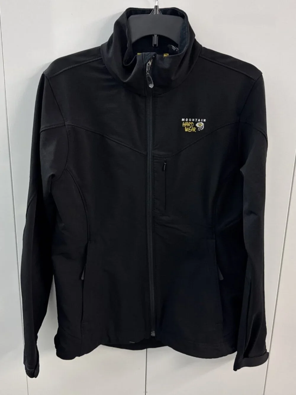 Mountain Hardwear Womens Sz Medium Softshell Full Zip  Jacket Pockets‎ Outdoors